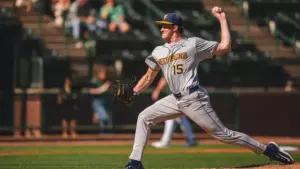 Maxx Yehl pitches 6 scoreless innings, WVU knocks off Kansas State in Big 12 quarterfinals